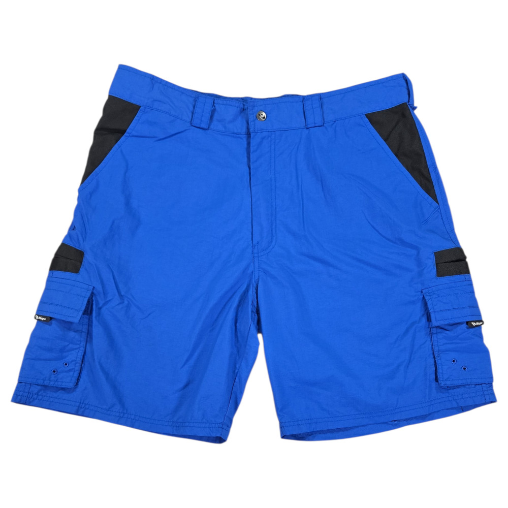 Mojo Mens 36 Blue Swim Fishing Shorts Beach Water Sports Spring Summer Utility